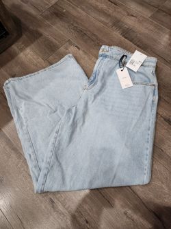 NEW Baggy FOREVER 21 denim jeans 33