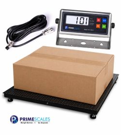 5'x5' Floor Scale 60"x60" Heavy Duty Pallet Scale 10,000 lb