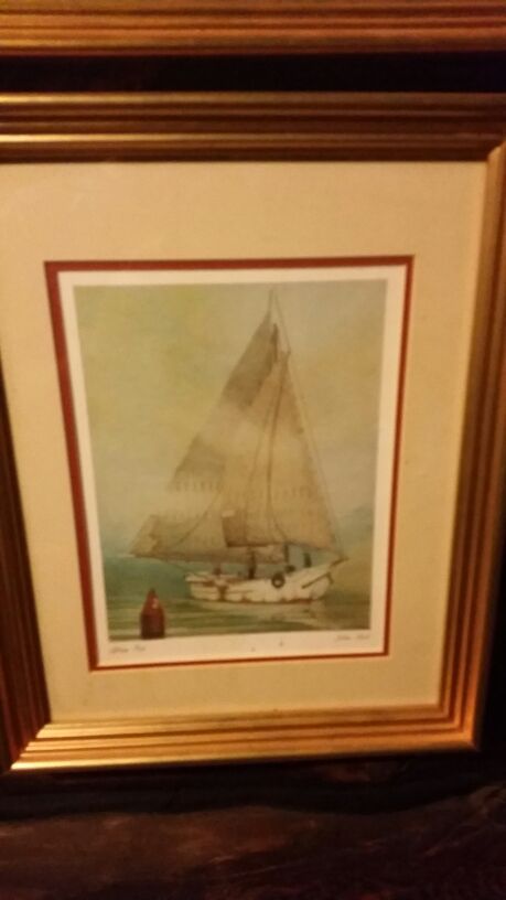 Painting by John moll lifting fog $50