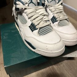 air jordan 4 retro oxidized green