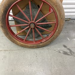 Carriage Wheel Metal 