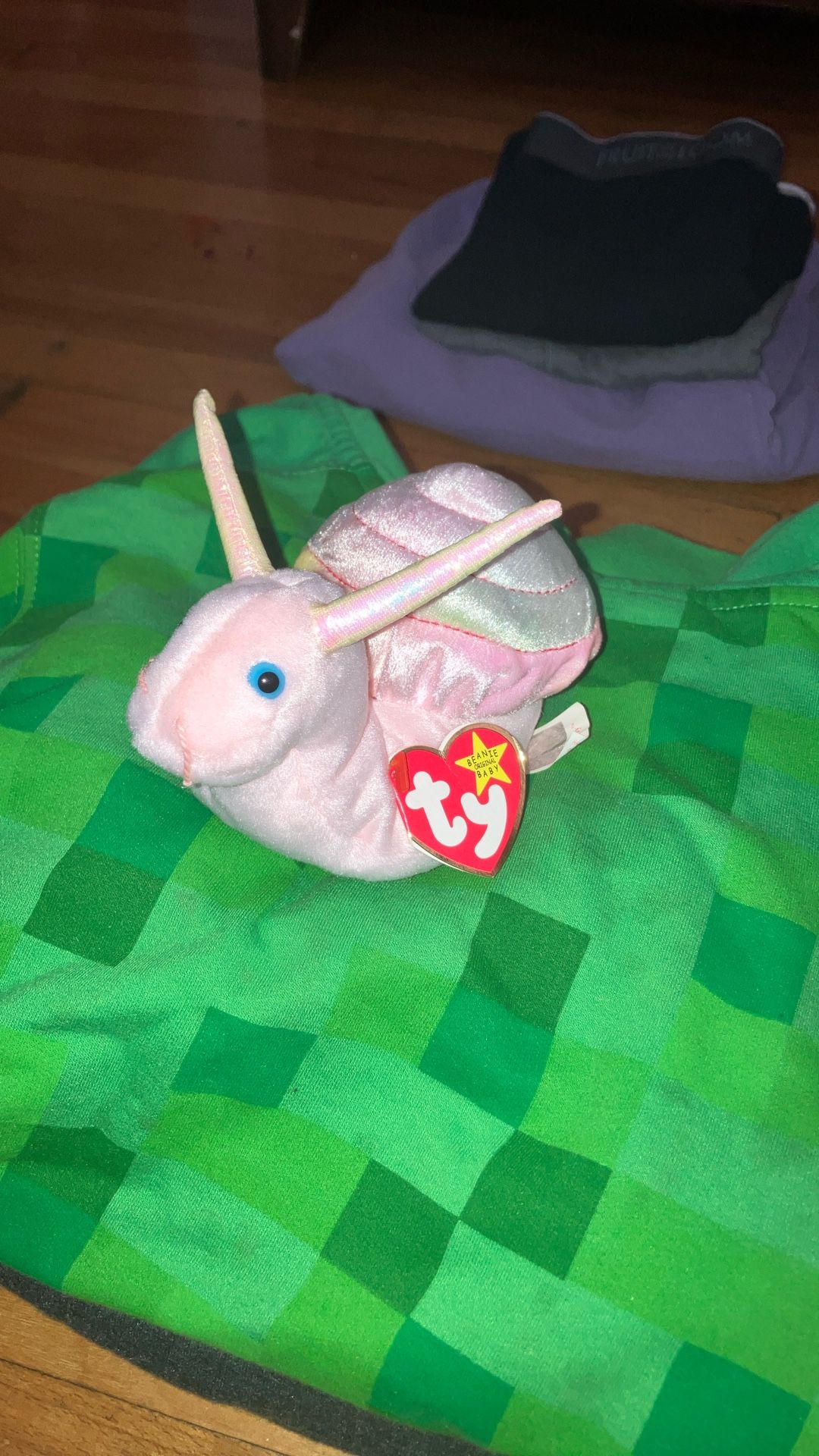 Rare TY beanie Baby Snail