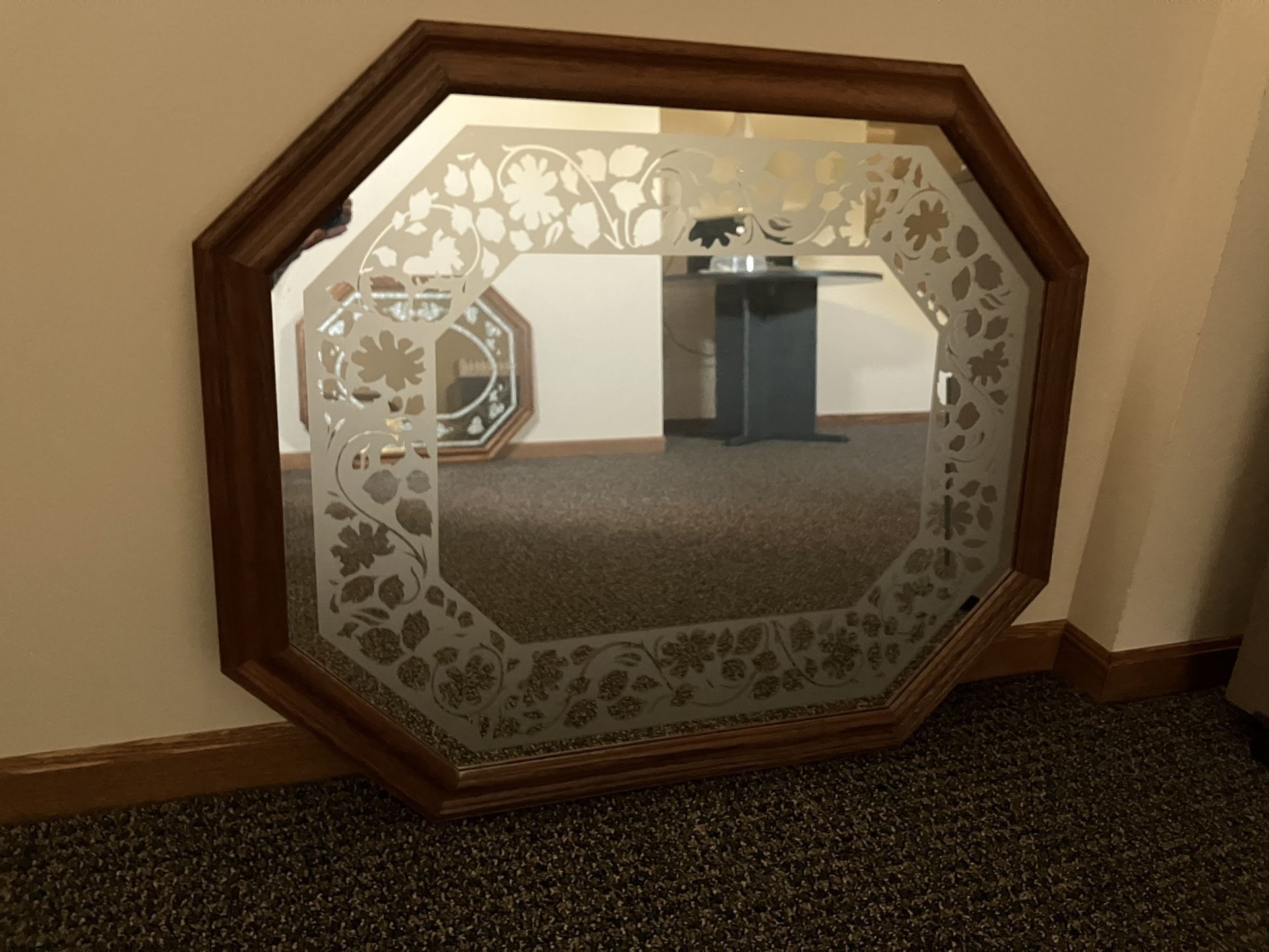*****Very Nice Windsor Art Oak Mirror ‼️