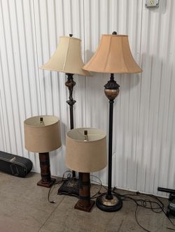 4 Lamps! All Working! $100 For All 4