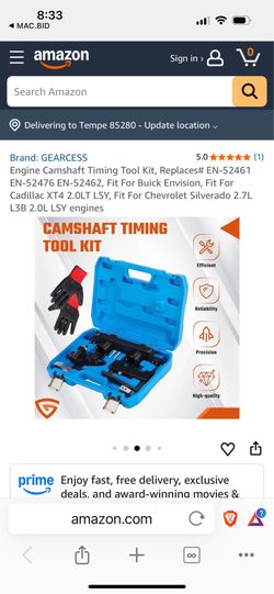 Engine Camshaft Timing Tool Kit