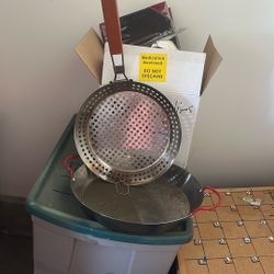 Pans, perfect for camping