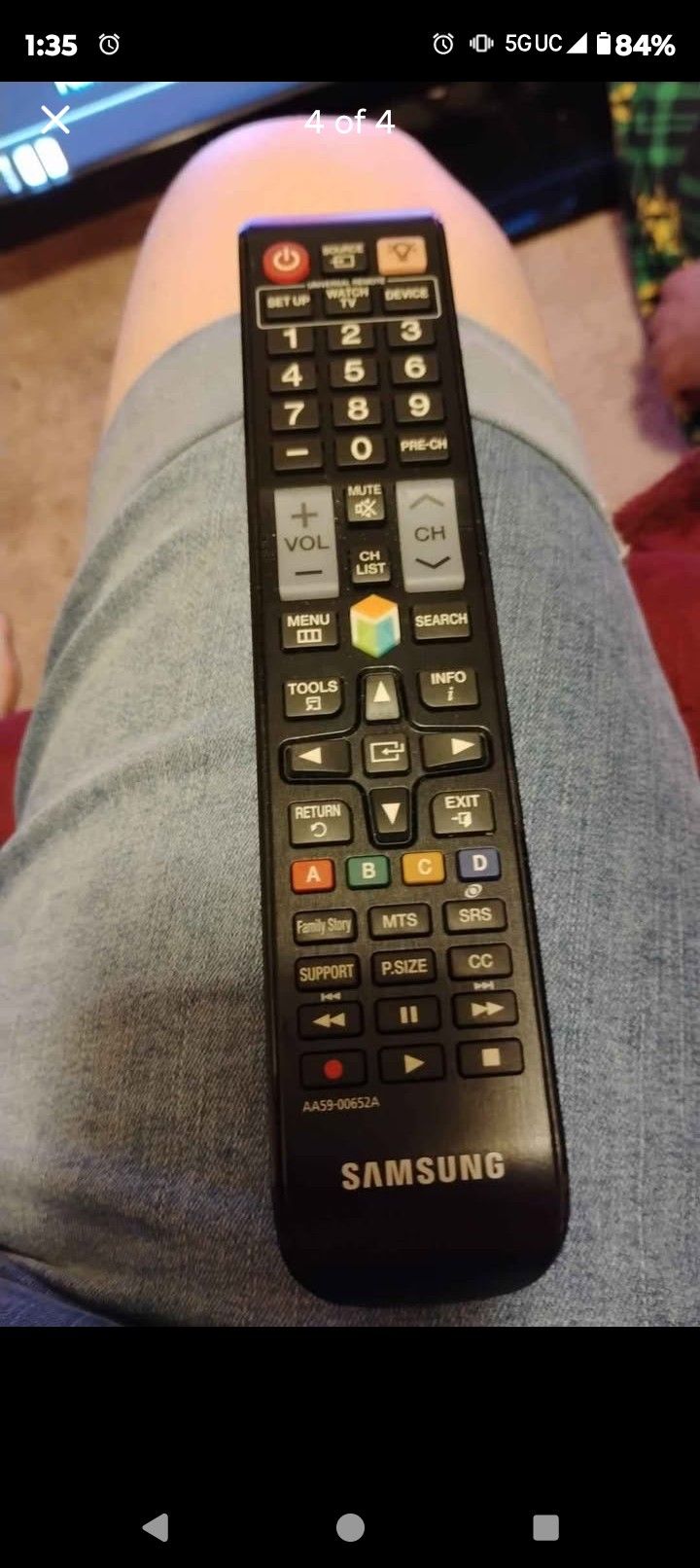 55" Samsung Screen Tv