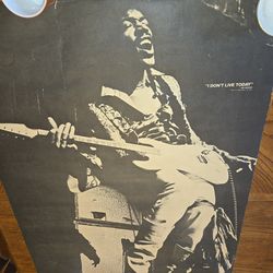 Vintage  jimmy Hendrix poster , 1970
