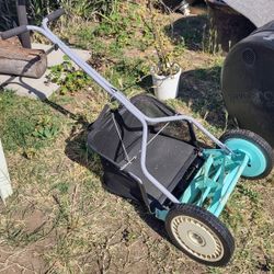 American Lawn Mower 1304-14GC 14" 5-Blade Push Reel Lawn Mower with Catcher