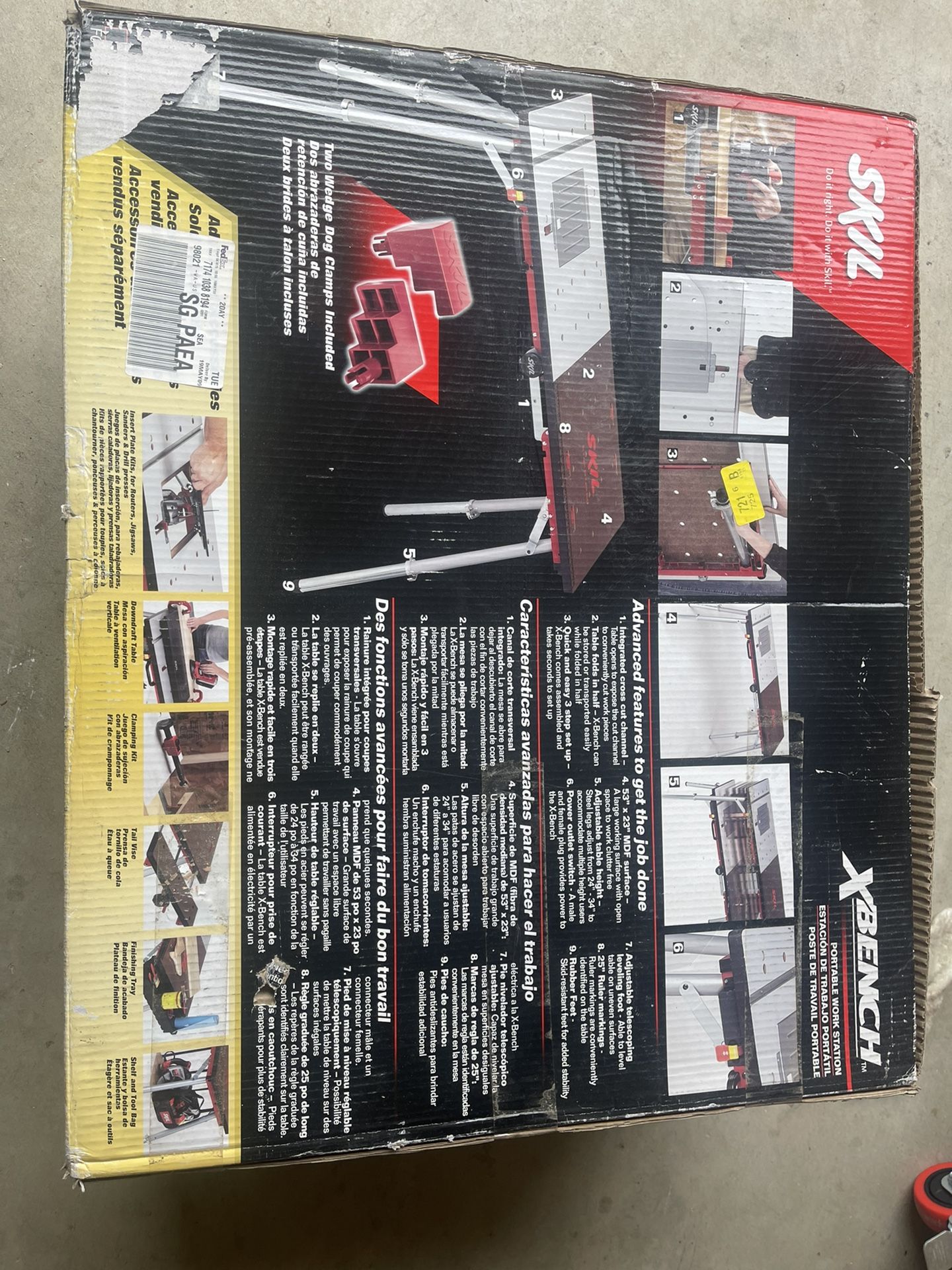 skil xbench woodworking table Only 120.