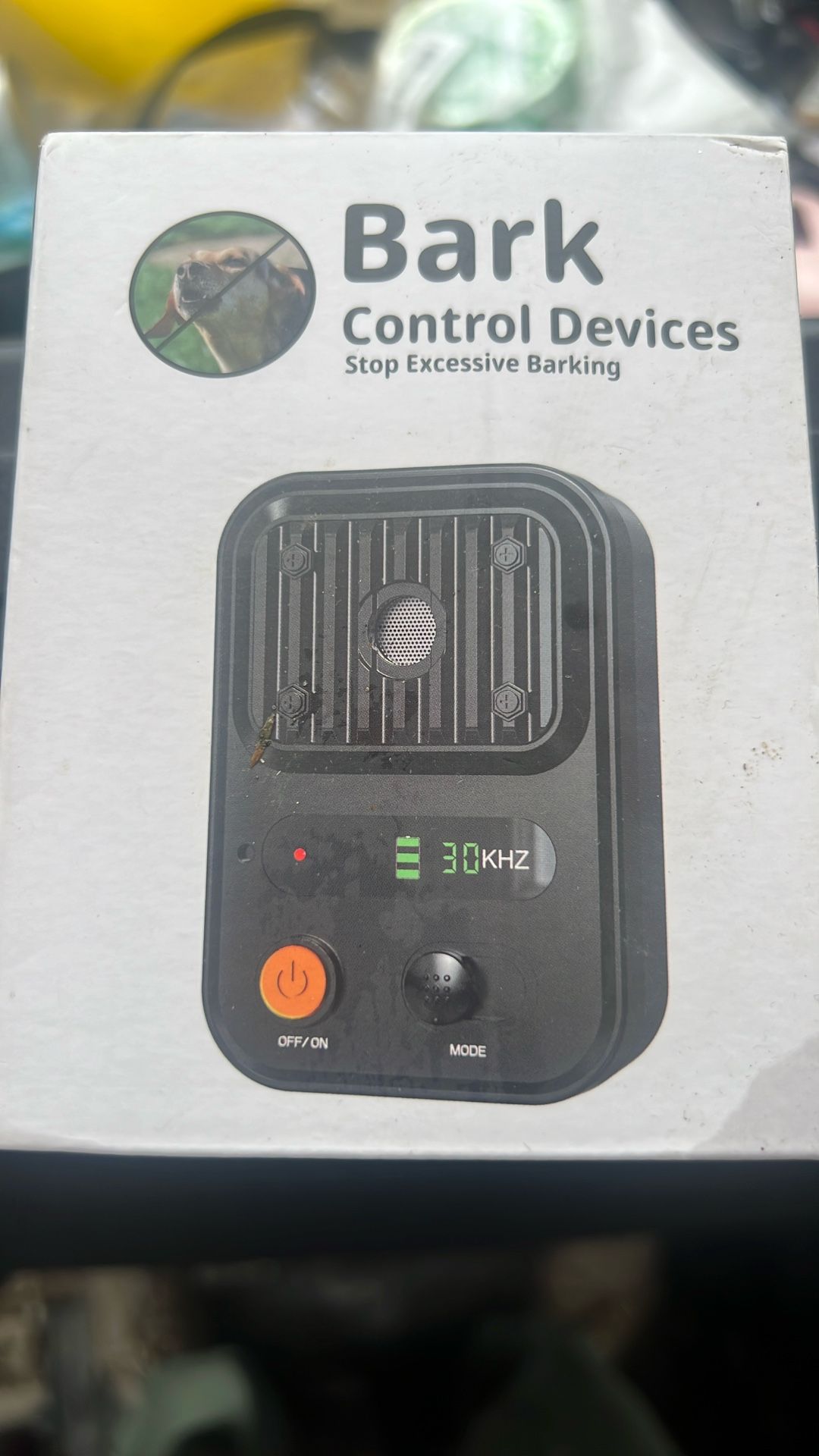 Ultrasonic Bark Control Device