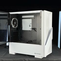 Gaming PC case - CyberPowerPC White Mid-Tower PC Case