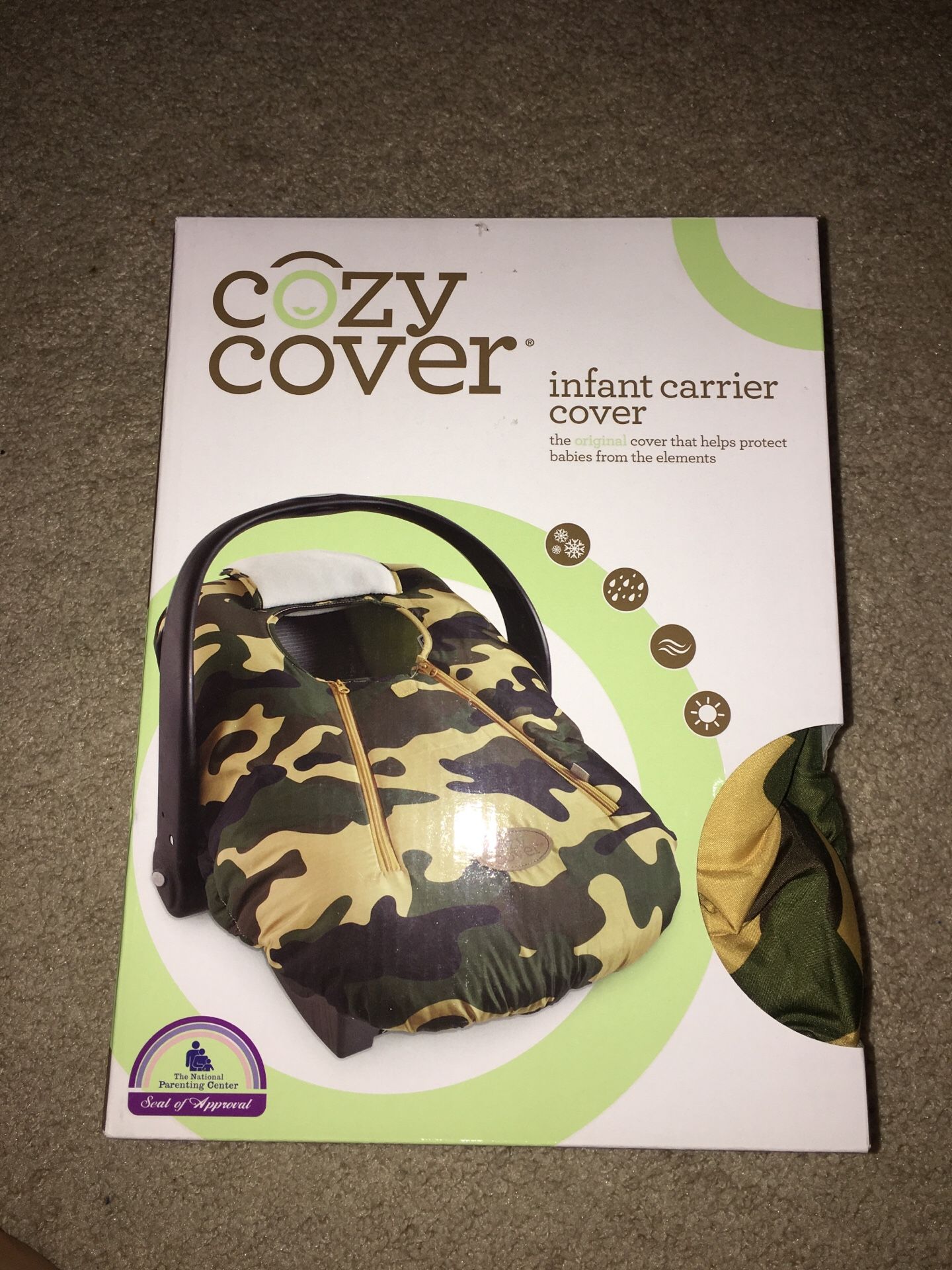 Cozy cover / car seat cover