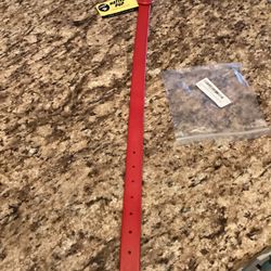 Red Dog Collar Size Large