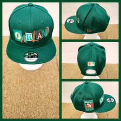 OAKLAND ATHLETICS MLB BASEBALL ⚾️ SNAPBACK HAT. 