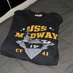 USS Midway Long Sleeve Tee