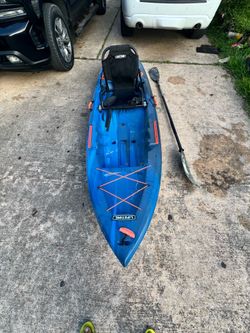 Teton Lifetime kayak & khor angler carbon fiber paddle