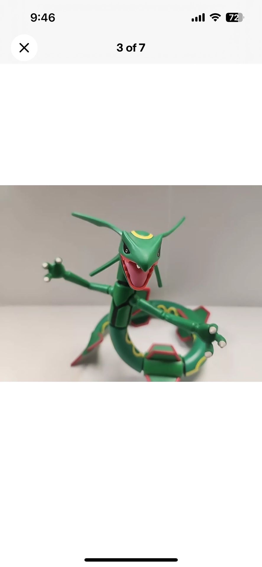Pokémon Rayquaza Figure