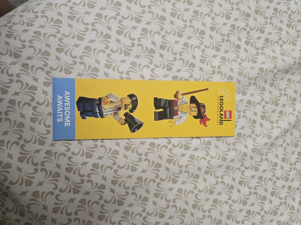 Legoland Tickets for less price can go 2 times on ticket(40 each visit)