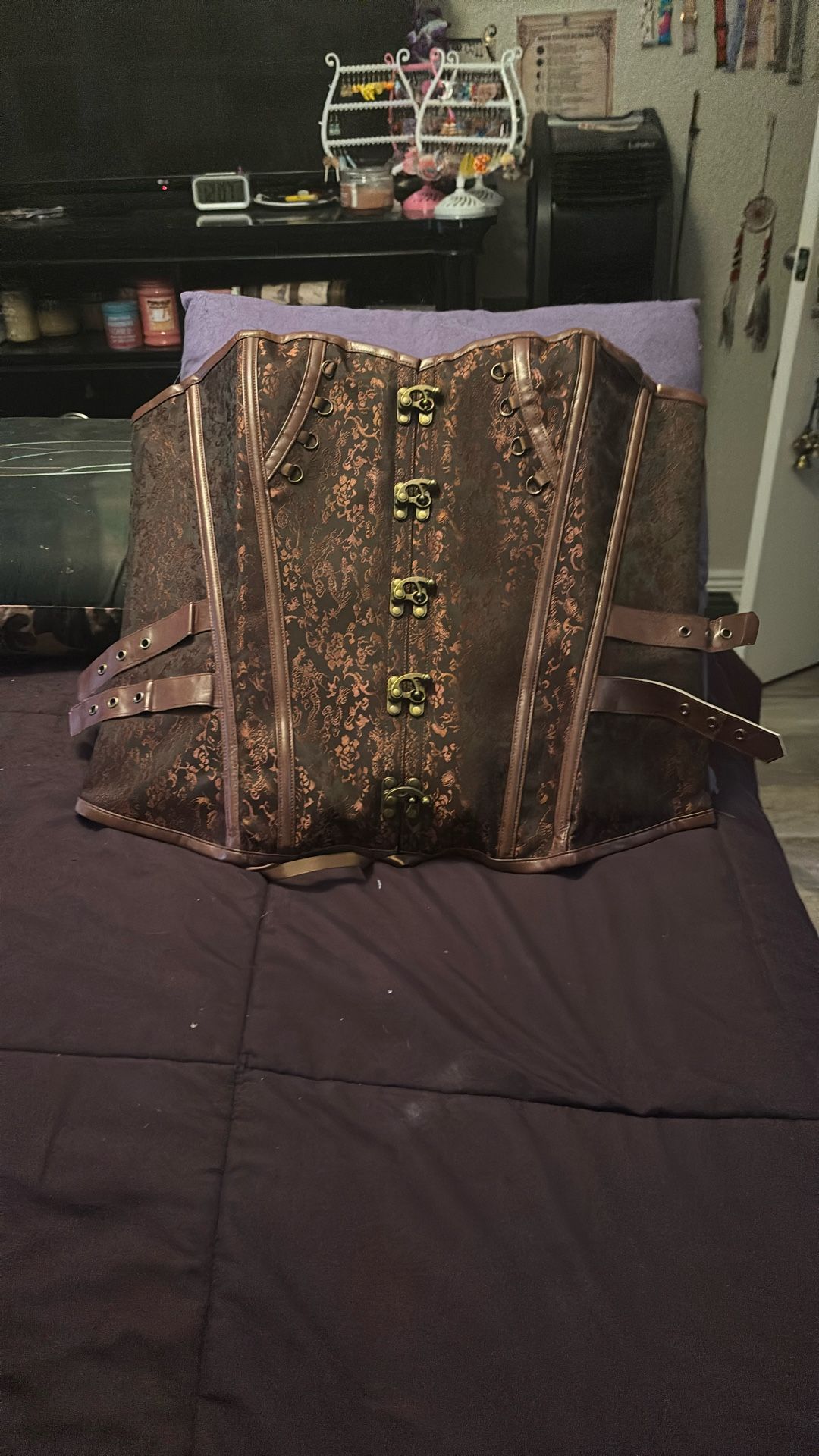 Coffee Colored Renaissance Corset