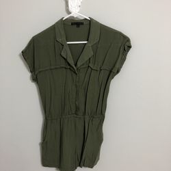 Olive green romper purchased from Urban Outfitters