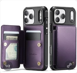 I phone 17 pro purple phone case