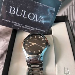 Bulova Silver Watch