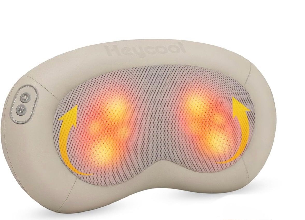 Shiatsu Neck And Back Massager, Deep Tissue Kneading Massage Pillow for Neck and Shoulder # 8