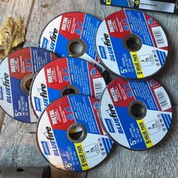 Blue Fire Cutting Blades For Metal