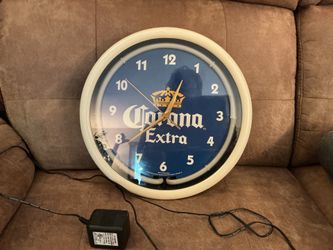 Corona Extra Lighted Clock