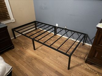 14 inch metal twin bed frame