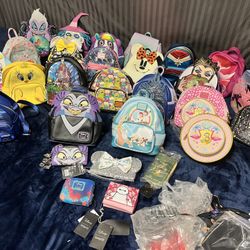 Loungefly Mini Backpacks Brand New