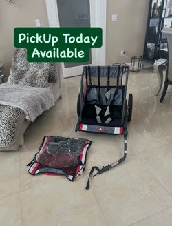 Allen Sport Deluxe Steel Double Child Bike Trailer (1 Available)