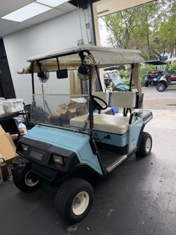 Vintage barn find Ezgo golf cart mint condition