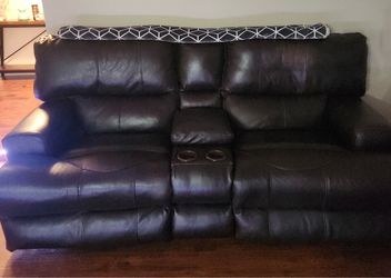 Black Italian Leather