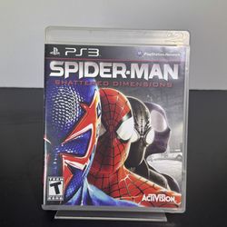 Spider-Man: Shattered Dimensions (PS3, 2010) [CIB]