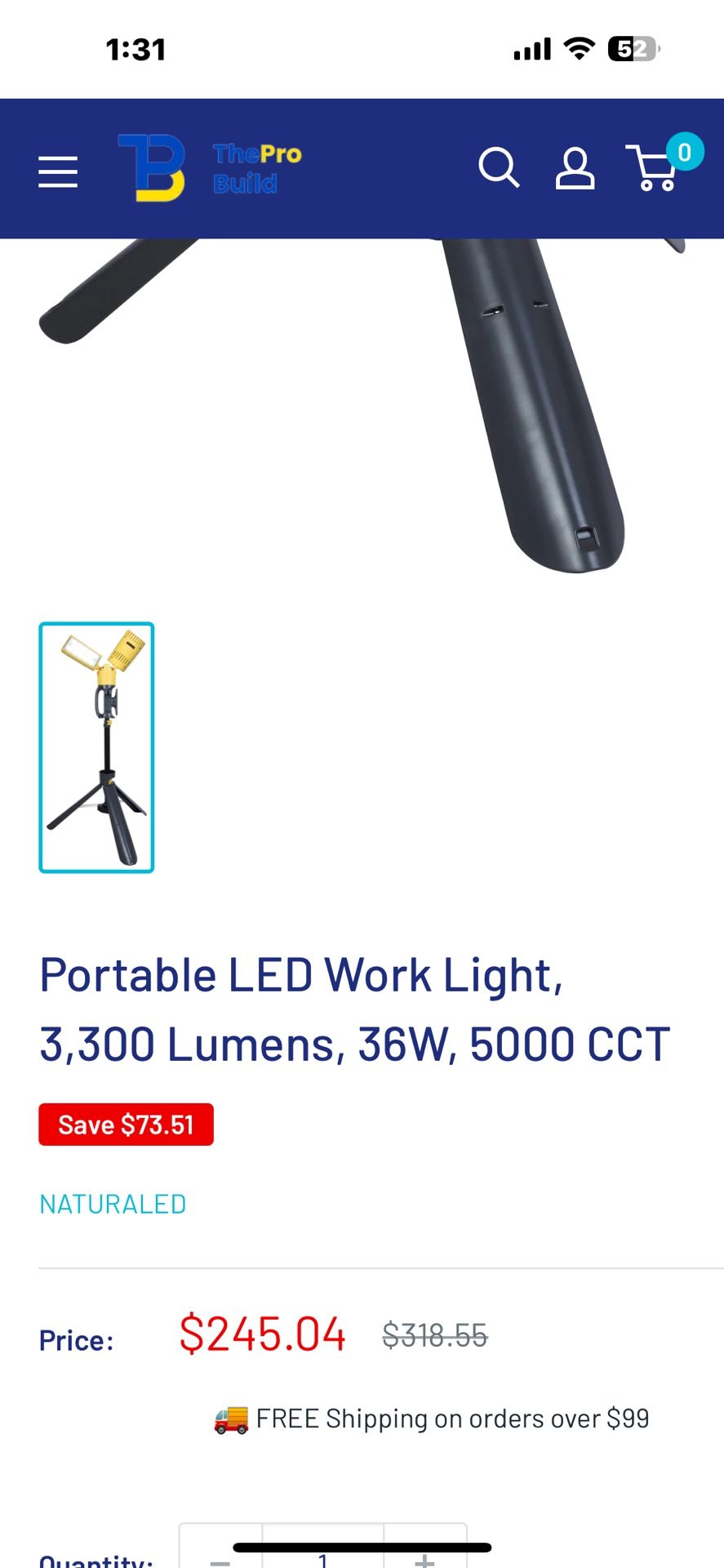 Lutec Work Light