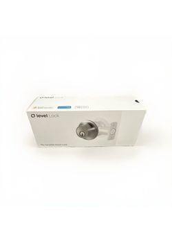 Level Smart Door Lock C3 Keyed Entry Bluetooth Satin Silver HomeKit Alexa Ring