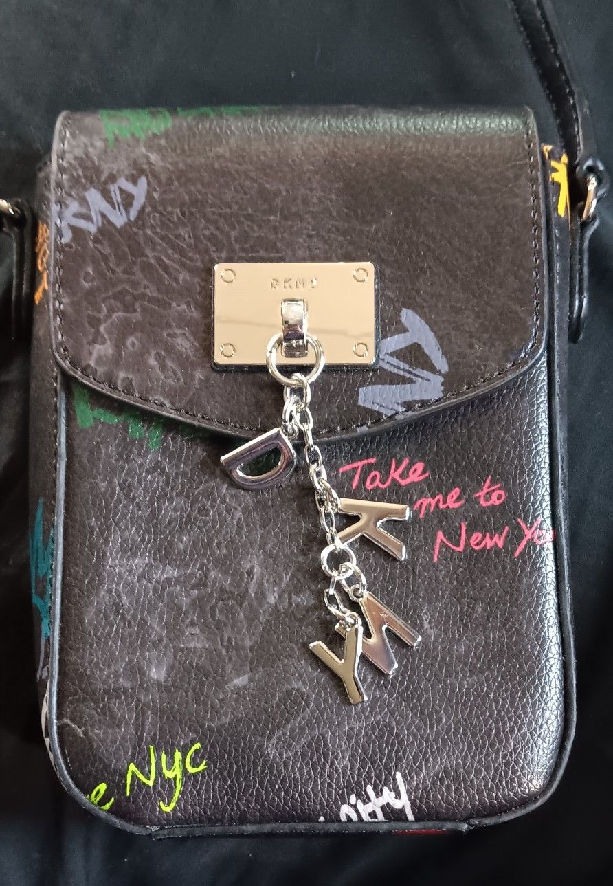 DKNY Crossbody Graffiti Bag