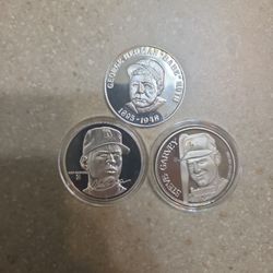 Premium Sport Related 1 Oz 999 Silver Coins. $85 Each 