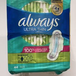 Always Ultra Thin Super Long Pads