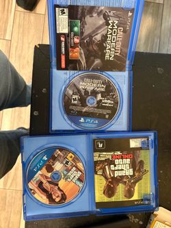 PS4 Games Bundle – COD Modern Warfare & GTA V
