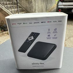 Xfinity Flex 4K UHD Streaming Box & Remote 