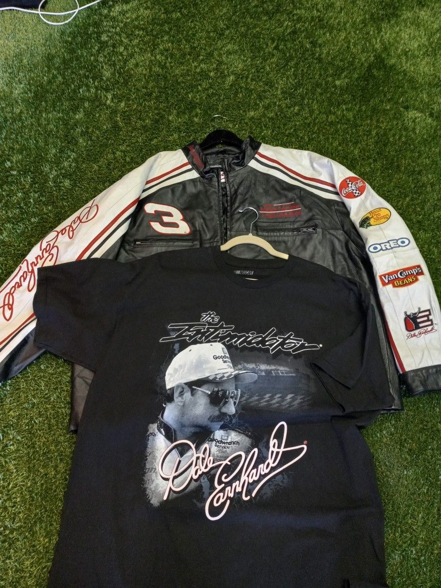 Dale Earnhardt Nascar Chase Authentics Leather