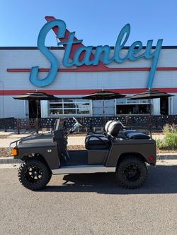 Custom Golf Cart with Lifted Suspension