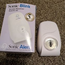 Sonic Alert Strobe Receiver And Remote Receiver 