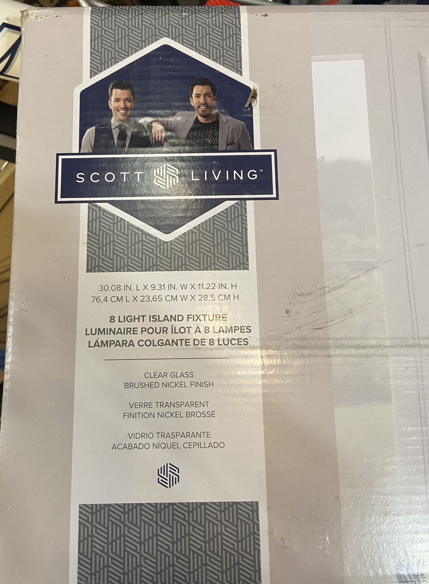 Scott Living 8light Island Fixture