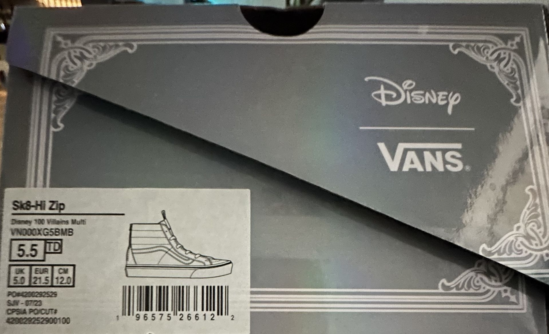 Disney 100 Villains Vans