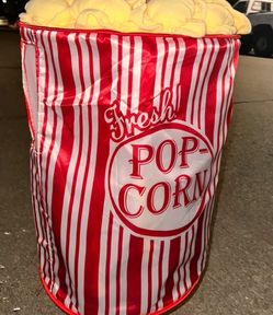 Giant Popcorn Bucket Plush Costume