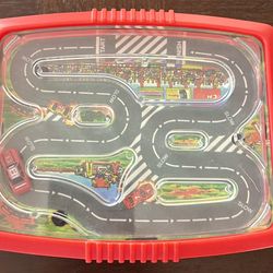 Vintage Soma 1991 Mach 5 Racing Game Handheld Vibrating Games-Sealed & New